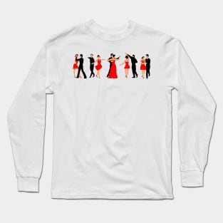 Elegant Dancers Long Sleeve T-Shirt